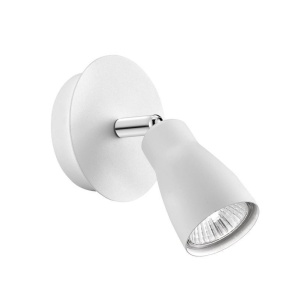 Aplica perete moderna cu spot Cono alba NVL-668001