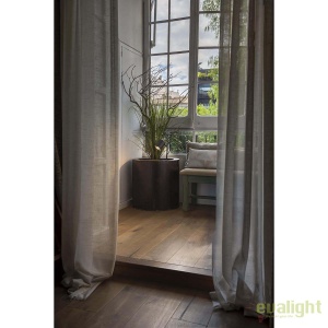 Aplica perete sau tarus exterior design modern decorativ FLOW negru 71546 48745 universul-luminii.ro