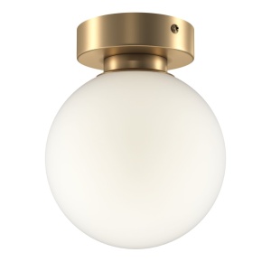 Aplica perete sau tavan design modern Basic form auriu, diametru 15cm 212205 universul-luminii.ro