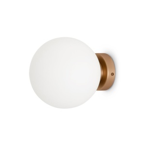 Aplica perete sau tavan design modern Basic form auriu, diametru 18cm - Img 7