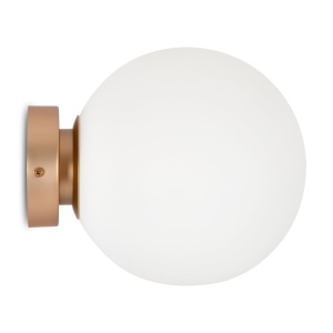 Aplica perete sau tavan design modern Basic form auriu, diametru 20cm - Img 4