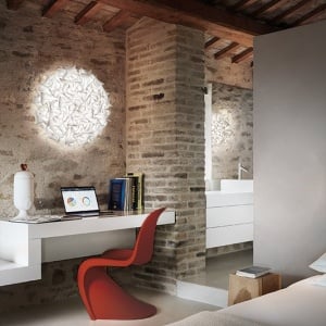 Aplica perete sau tavan design unicat realizat manual Veli Large Opal, 78cm 123115 universul-luminii.ro
