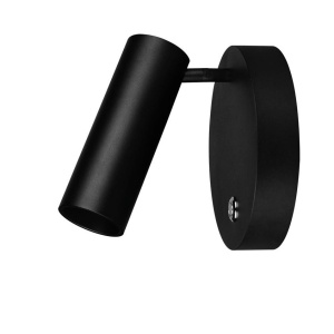 Aplica tip spot aplicat design modern UMBERTO neagra NVL-7410401 - Img 1