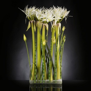 Aranjament floral, decor festiv, design LUX SPIDERLILLY, 50x100cm