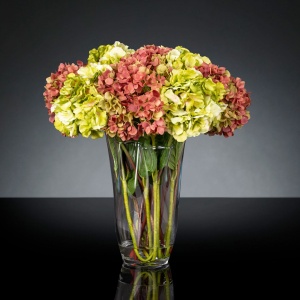 Aranjament floral mediu design LUX FAZZOLETTO HYDRANGEA