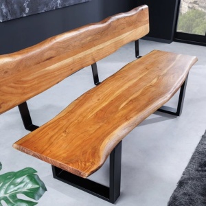Banca design industrial vintage Mammut 160cm, salcam A-46153 VC - Img 3