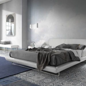 Bancheta tapitata design modern Bock AC-TB0083 - Img 6