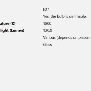 Bec decorativ Retro E27 Dimabil 163795 universul-luminii.ro