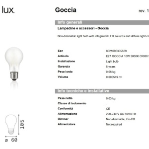 Bec LED, E27 10W 3000K cri90 satin 166565 universul-luminii.ro