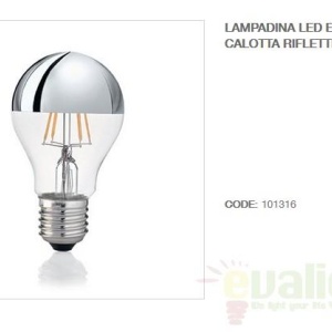 Bec LED E27 4W CROMO 101316 67225 universul-luminii.ro