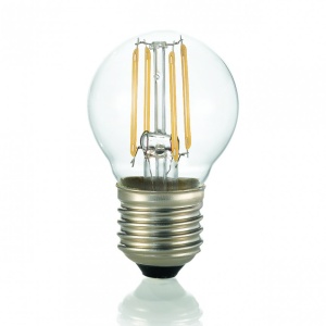 Bec LED E27 4W Sfera TRASPARENTE 4000K 153957 - Img 1