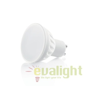 Bec LED GU10 7W CERAMICA 4000K 117652 61885 universul-luminii.ro