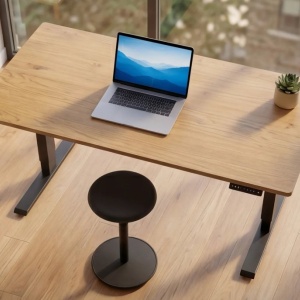 Birou reglabil electric pe inaltime OAK DESK 160cm - Img 7