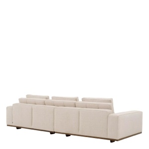 Canapea 3 locuri eleganta design LUX Aurora L, Nuoro beige - Img 5