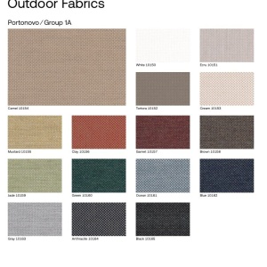 Canapea 3 locuri exterior AFRICA SOFA 3 mat - Img 12