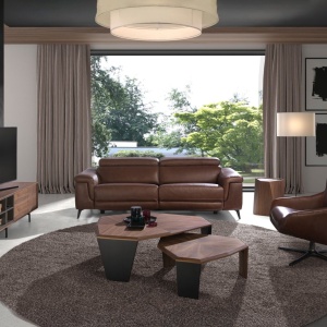 Canapea design italian, 3 locuri, functia relaz, Alfredo