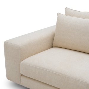 Canapea design LUX Lounge Club L, Nuoro beige - Img 6