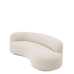Canapea design LUX Morten, boucle crem 115164 HZ - Img 4