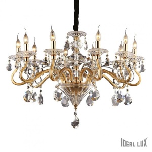 Candelabru 10 brate, cristal Venezian Negresco SP10 087771