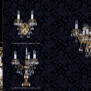 Candelabru 12 brate Cristal Bohemia Exclusive ETELA XII. 84605 universul-luminii.ro