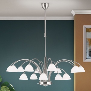 Candelabru 15 brate elegant design modern OPALDESIGN, satin - Img 4