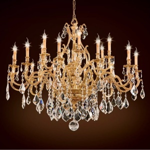Candelabru 18 brate LUX cu cristale Scholer, Versailles