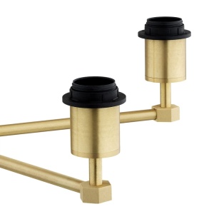 Candelabru 5 brate modern PRINCETON bej 226505 universul-luminii.ro