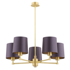 Candelabru 5 brate modern PRINCETON 145725 universul-luminii.ro