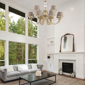 Candelabru 8 brate elegant design clasic Zaffiro - Img 11
