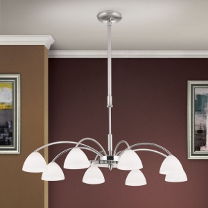 Candelabru 8 brate elegant design modern OPALDESIGN, satin - Img 1