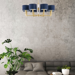 Candelabru 8 brate elegant realizat manual TAMARA 187285 universul-luminii.ro