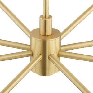 Candelabru 8 brate modern PRINCETON bej 226495 universul-luminii.ro