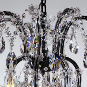 Candelabru Cristal Bohemia Exclusive 24 brate MARIA TEREZIA 75 - Img 10