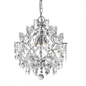 Candelabru cristal K9 design elegant 38cm Harrietta 7673-3CC SRT - Img 1