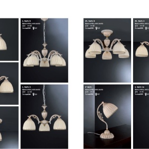Candelabru cu 3 brate realizat manual design italian 9671 202885 universul-luminii.ro
