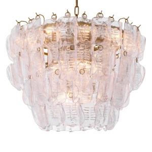 Candelabru design LUX, Sticla, Transparenta, Solange