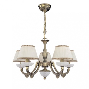 Candelabru din alama 5 brate design italian 5400