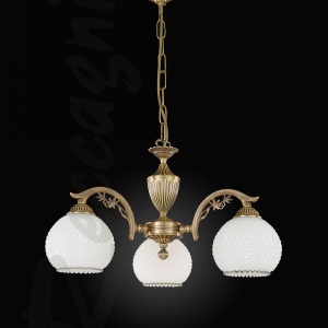 Candelabru din alama cu 3 brate design italian 8600 107965 universul-luminii.ro