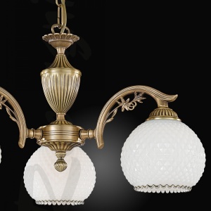 Candelabru din alama cu 3 brate design italian 8600 204845 universul-luminii.ro