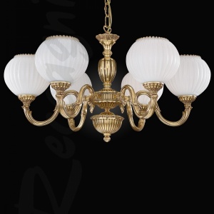 Candelabru din alama cu 6 brate design italian 9350 204795 universul-luminii.ro