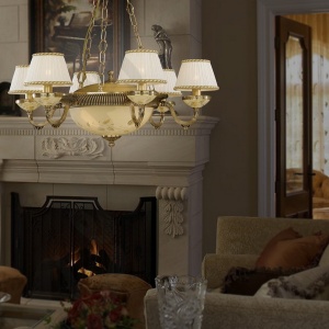 Candelabru din alama design italian 6522 204505 universul-luminii.ro