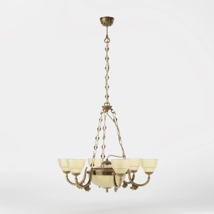 Candelabru din alama stil Neoclassical Elisa - Img 2