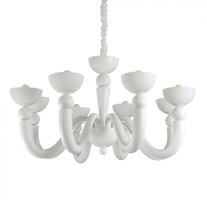 Candelabru elegant cu 8 brate BON BON SP8 BIANCO 094007