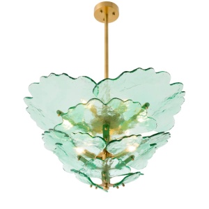 Candelabru LUX design deosebit Florina verde 144935 universul-luminii.ro