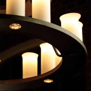 Candelabru masiv din fier forjat cu 21 surse de lumina, HL 2560 181665 universul-luminii.ro