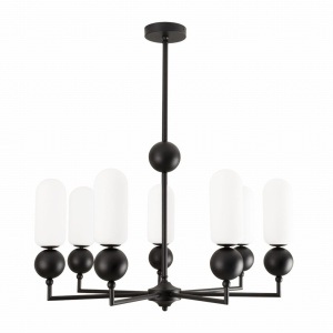 Candelabru modern cu 7 brate Nova Black