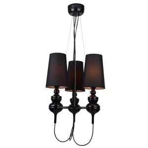Candelabru modern design elegant Baroco 3 Black 188495 universul-luminii.ro