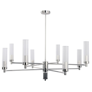 Candelabru modern realizat manual din alama Seti 8L