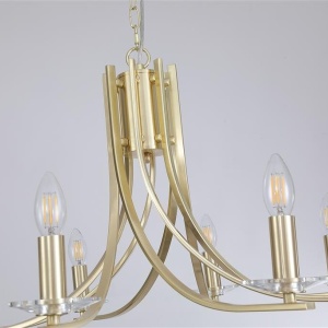 Candelabru stil elegant metal alama Ascona 8L 624805 universul-luminii.ro