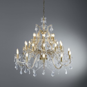 Candelabru XXL casa scarii design clasic Marie Theresea 30L 1214-30 SRT 68905 universul-luminii.ro
